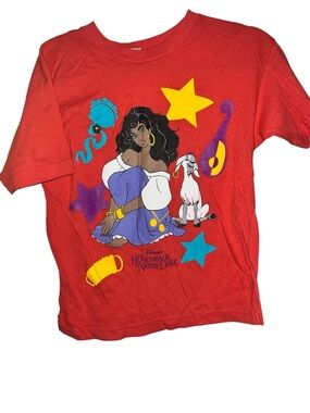 Disney Red Esmeralda & Djali Graphic Short Sleeve Tee